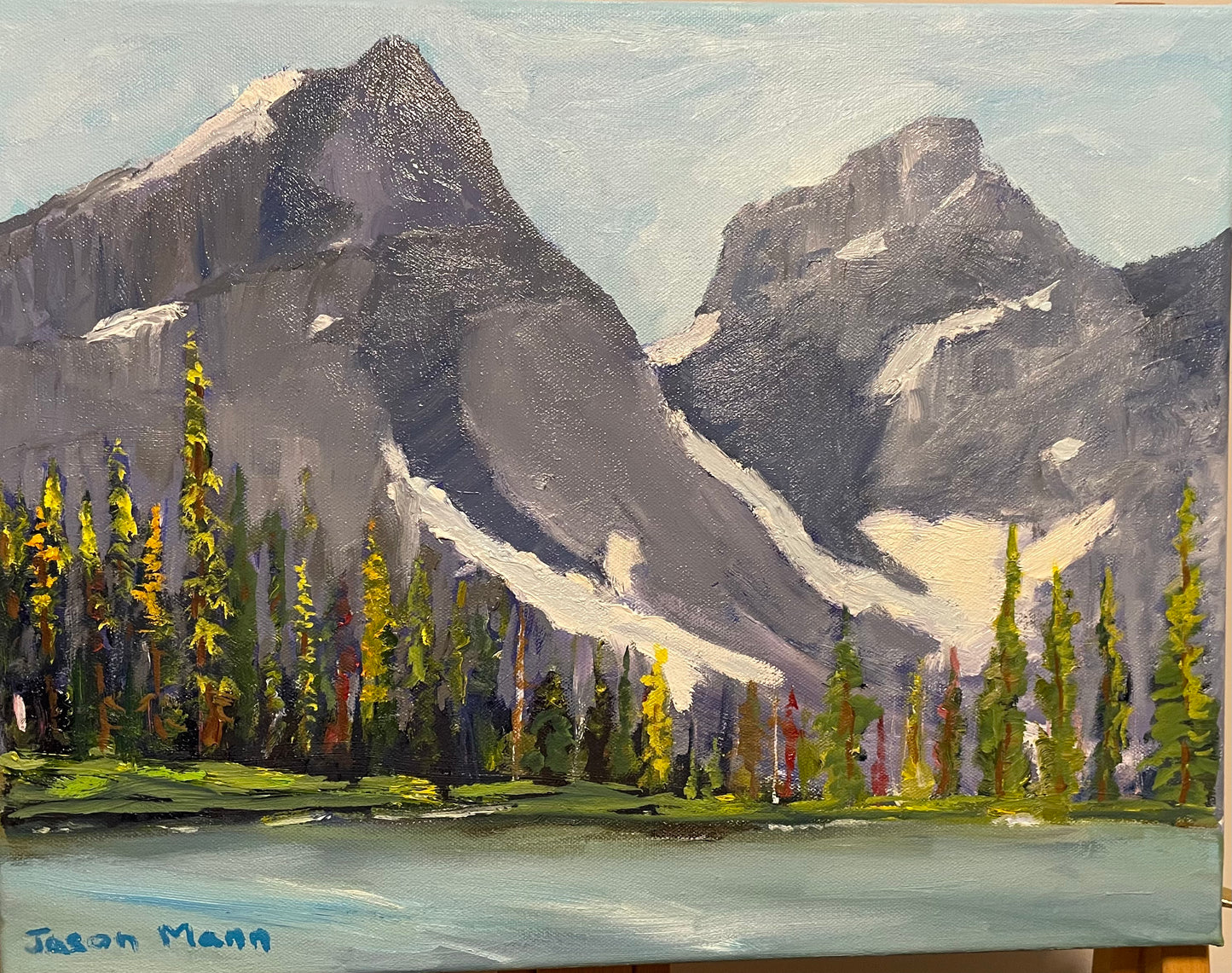 mountain peaks